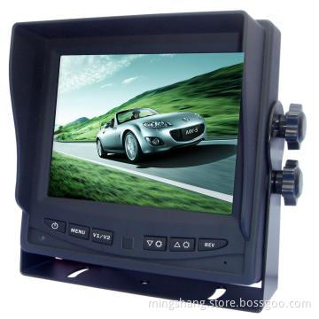 5.6\" car rear view monitor with 10 to 15V DC Input Power and 0.192 x 0
